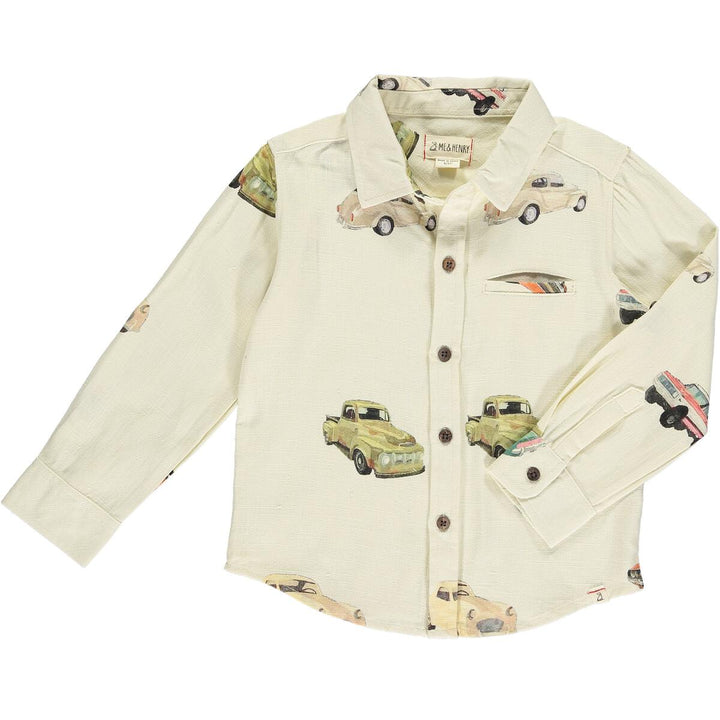 Printed Car Atwood Woven Shirt