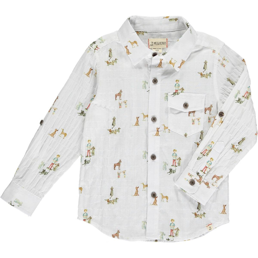 Henry All Over Atwood Woven Shirt