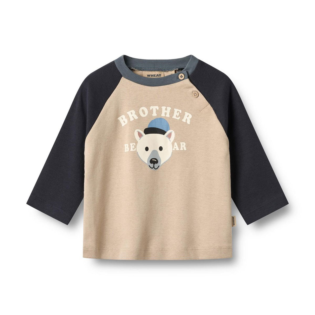 T-Shirt L/S Darrin Warm Sand