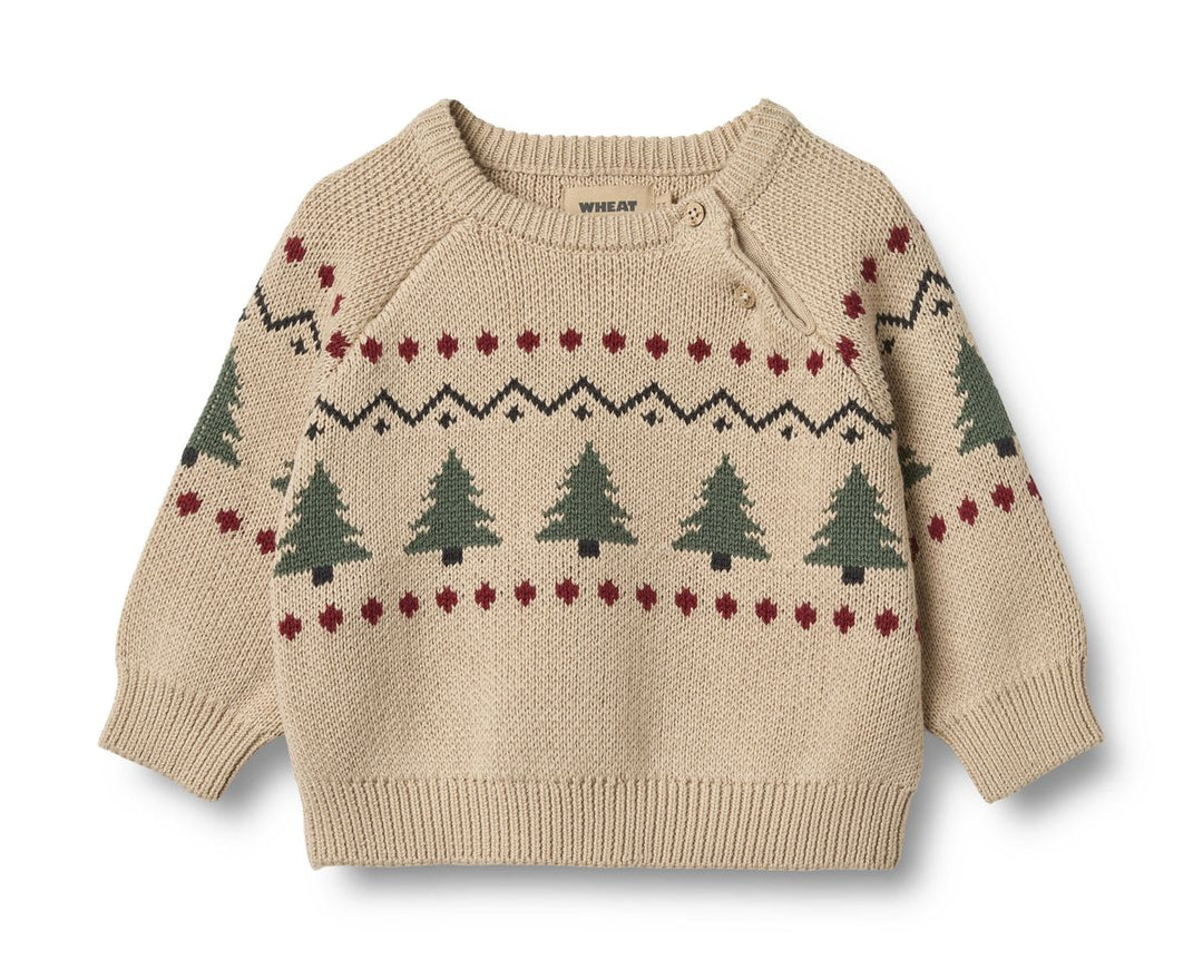 Jaquard Pullover Balou Sand
