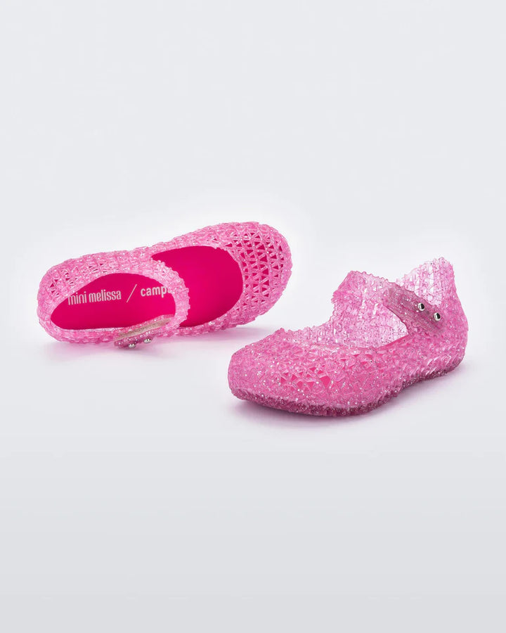 Mini Melissa Campana Pink Glitter