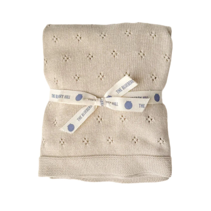 Heirloom Pique Blanket Birch