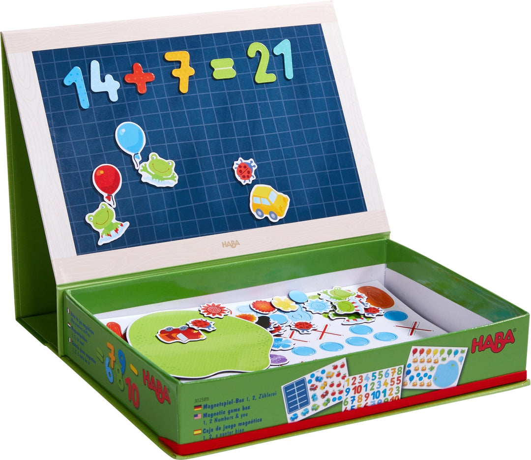 1, 2, Numbers and You Magnetic Game Box