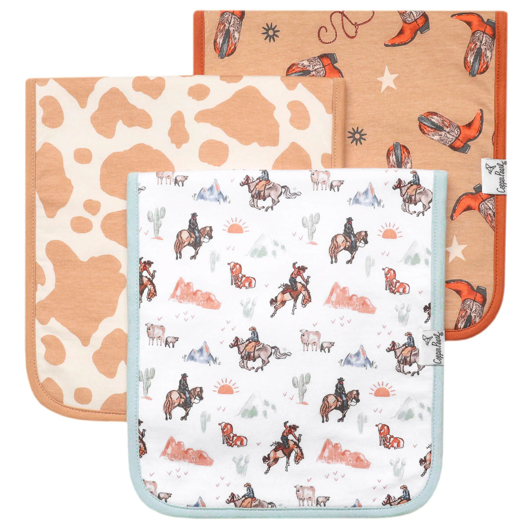 Boone Burp Cloth Set (3 pack)