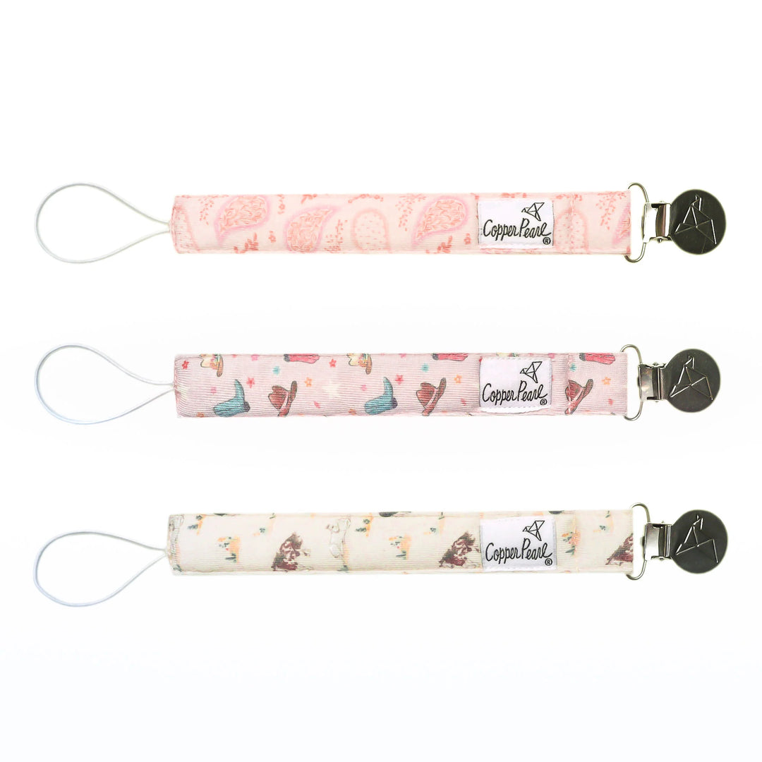 Cheyenne Binky Clip Set
