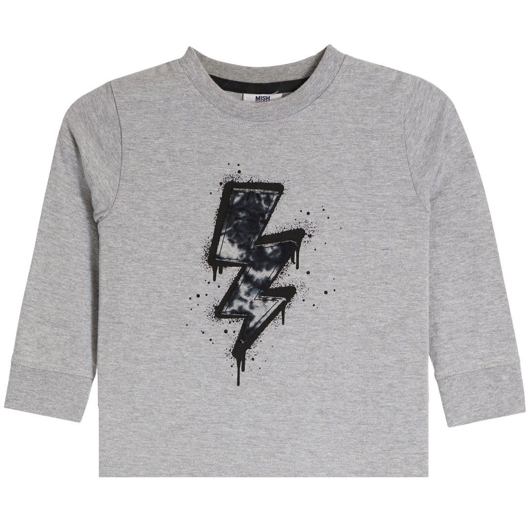 Tie Dye Bolt Jersey Heather