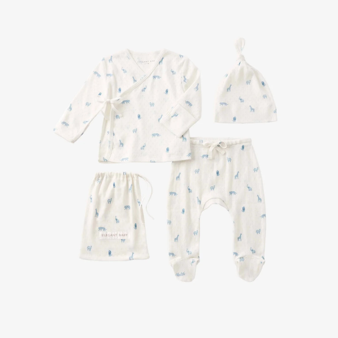 Blue Safari 3pc Set