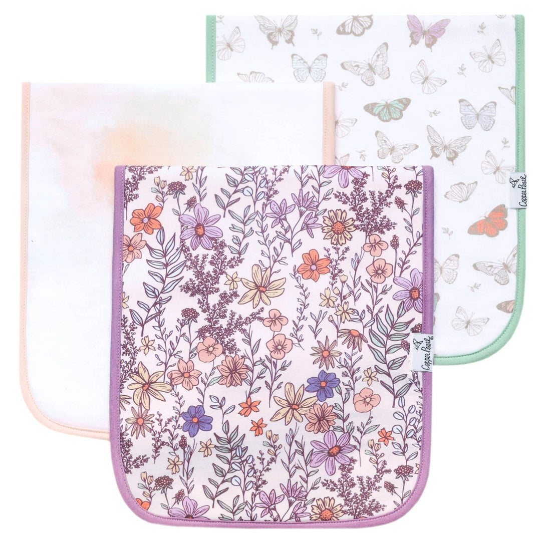 Flora Burp Cloth Set (3 pack)