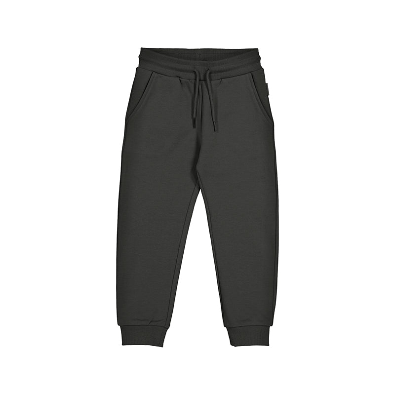 Basic Cuffed Fleece Trousers 725 Blackboard