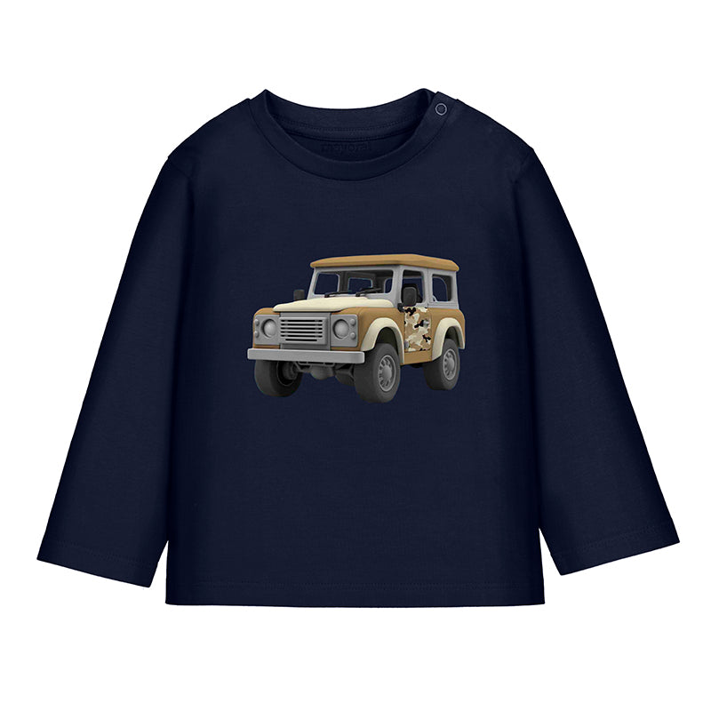 L/S Cars Shirt 2066 Blue
