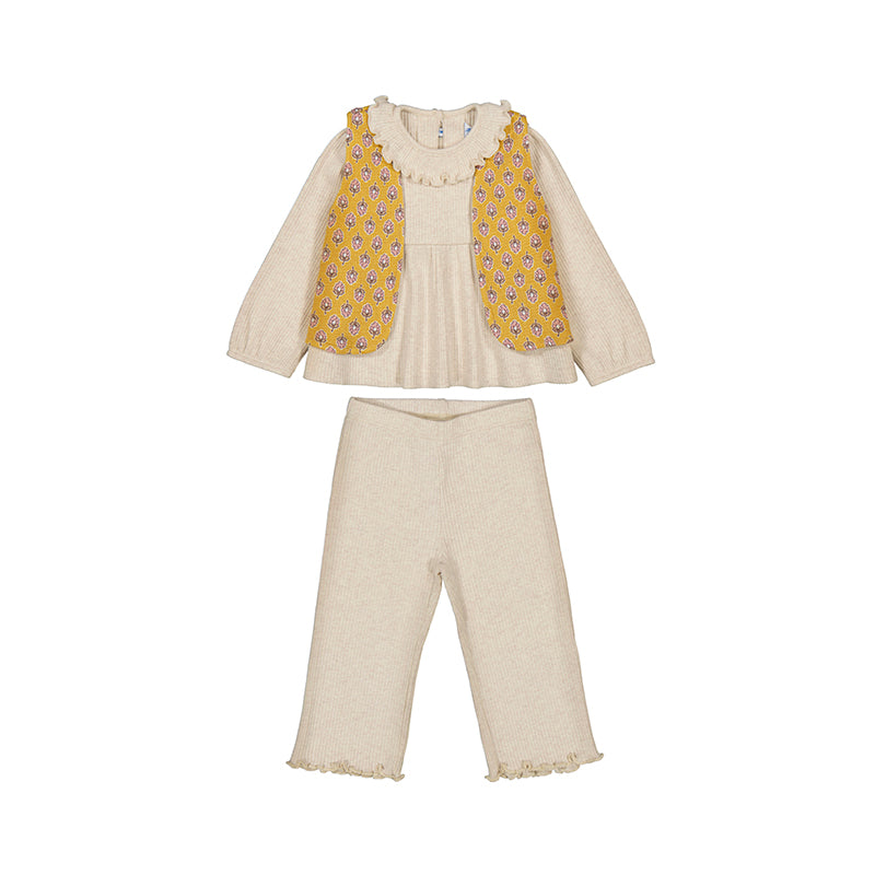Pants and Vest Set 2593 H. Sand
