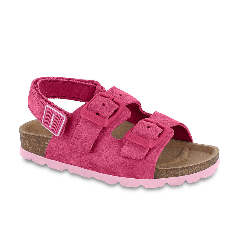 Leather Sandal 41692 Fuchsia