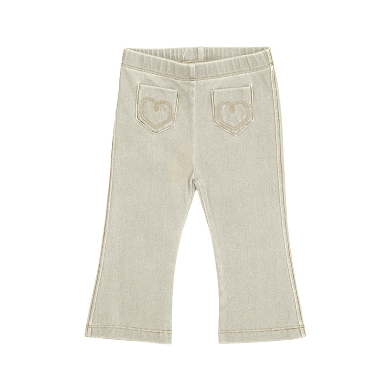 Flare Denim Legging 1731 Sepia