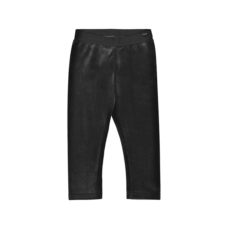Basic Velvet Leggings 727 Black