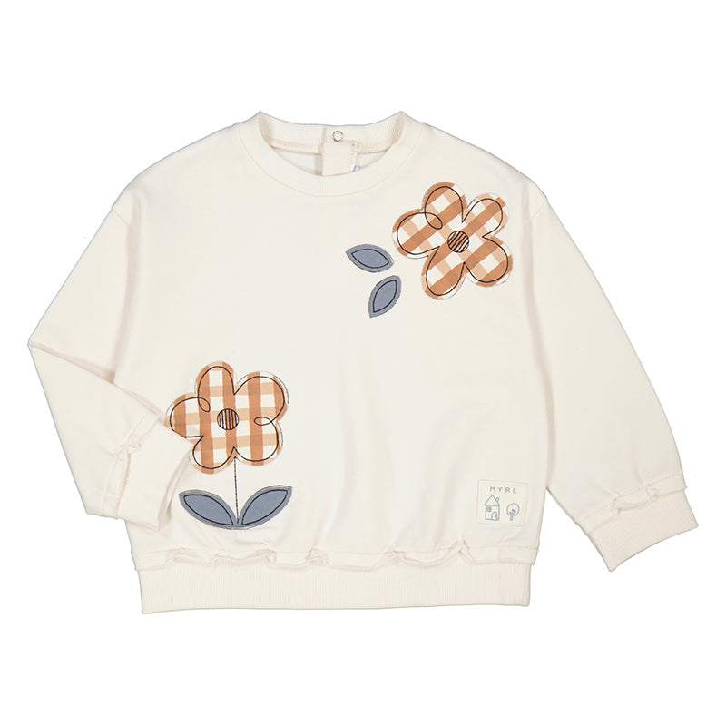Embroidered Pullover 1459 Bone