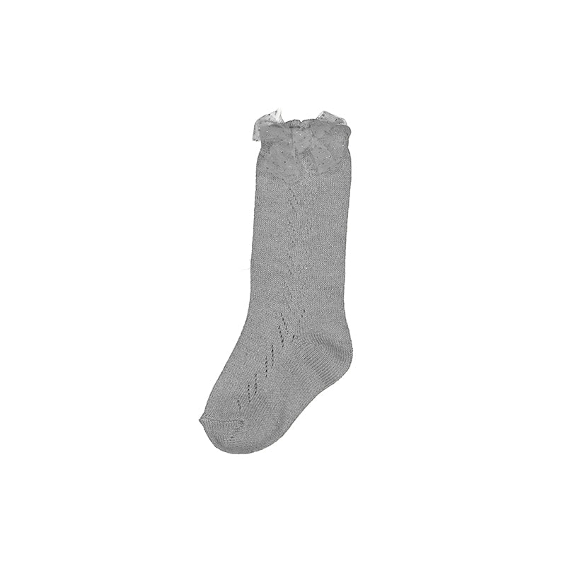 Dress Socks 10010 Silver