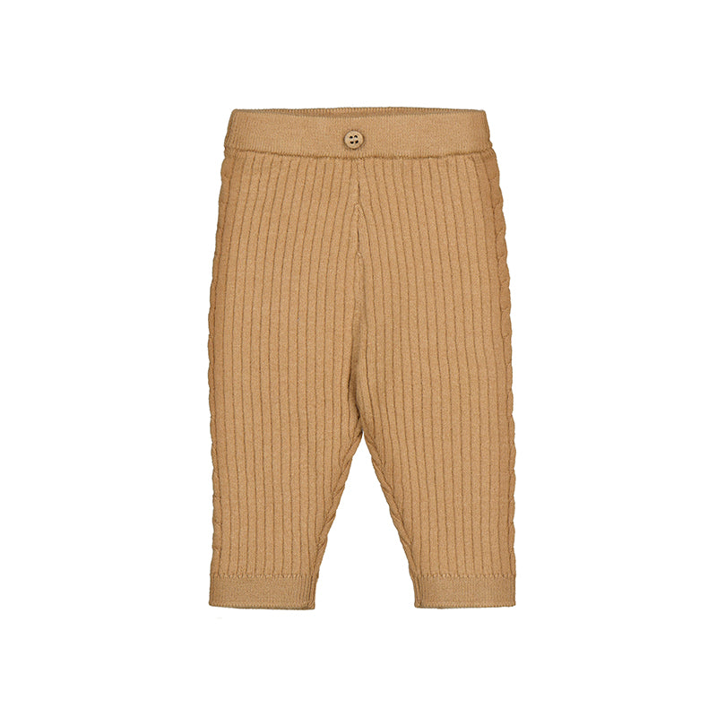 Knit leggings 9926 Toffee