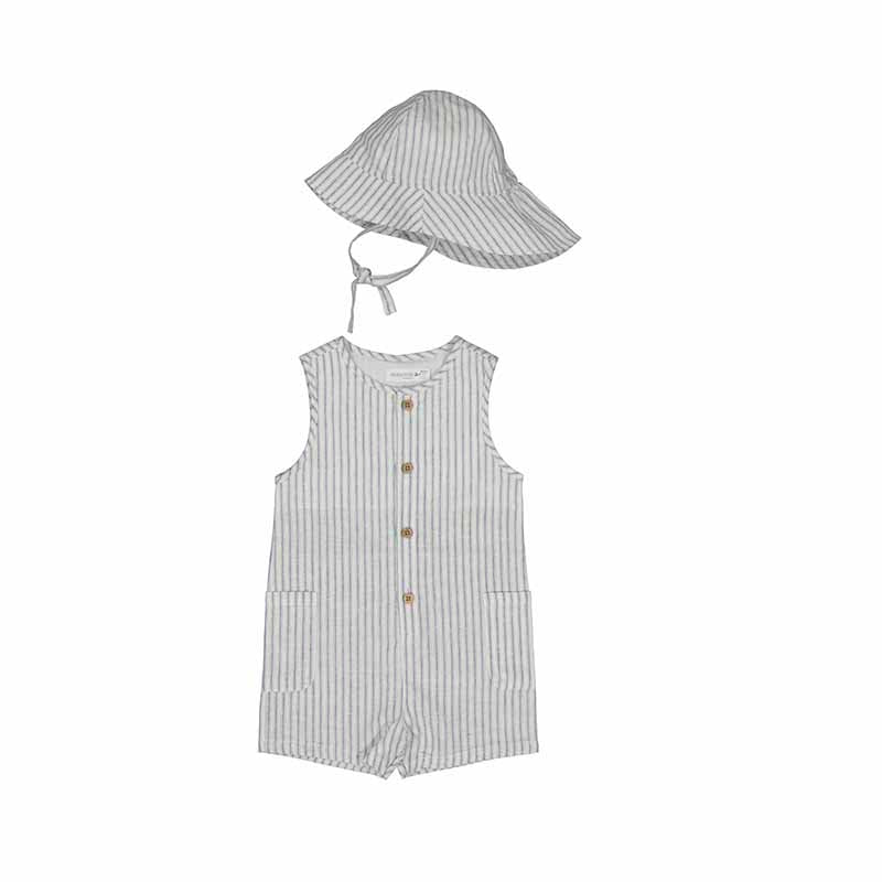 Dungaree w/ Hat 1643 Natural