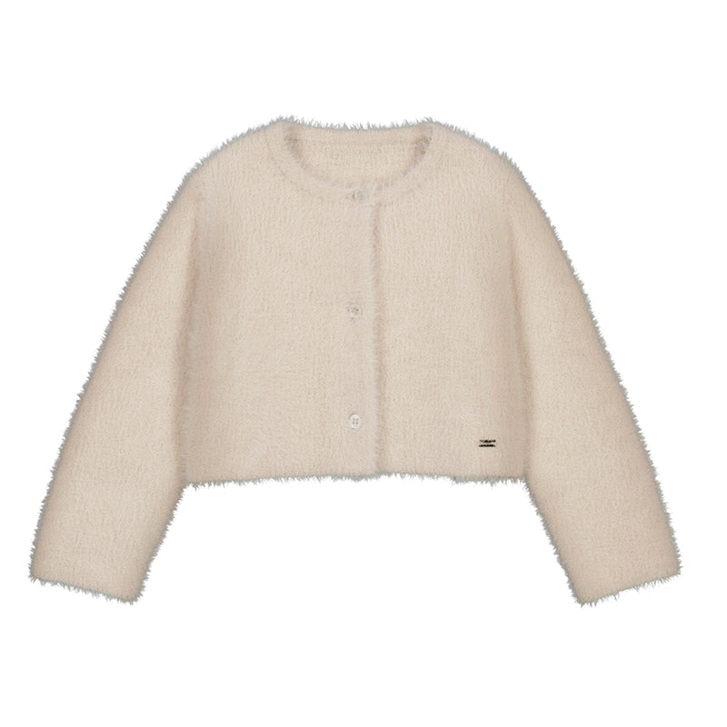 Furry Cardigan 2357 Sand