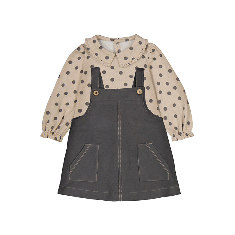 Dungaree Skirt Set 2926 Lead
