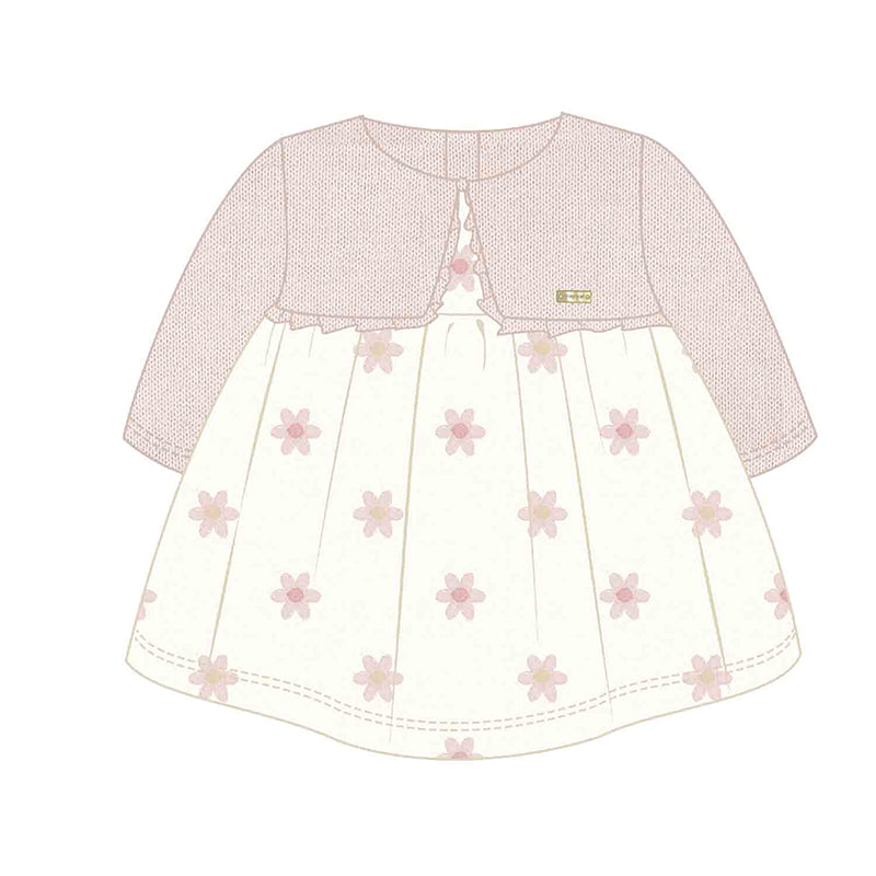 Dress with Cardigan 2832 Petal