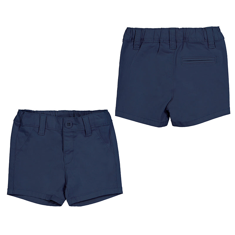 Twill Basic Shorts 201 Navy