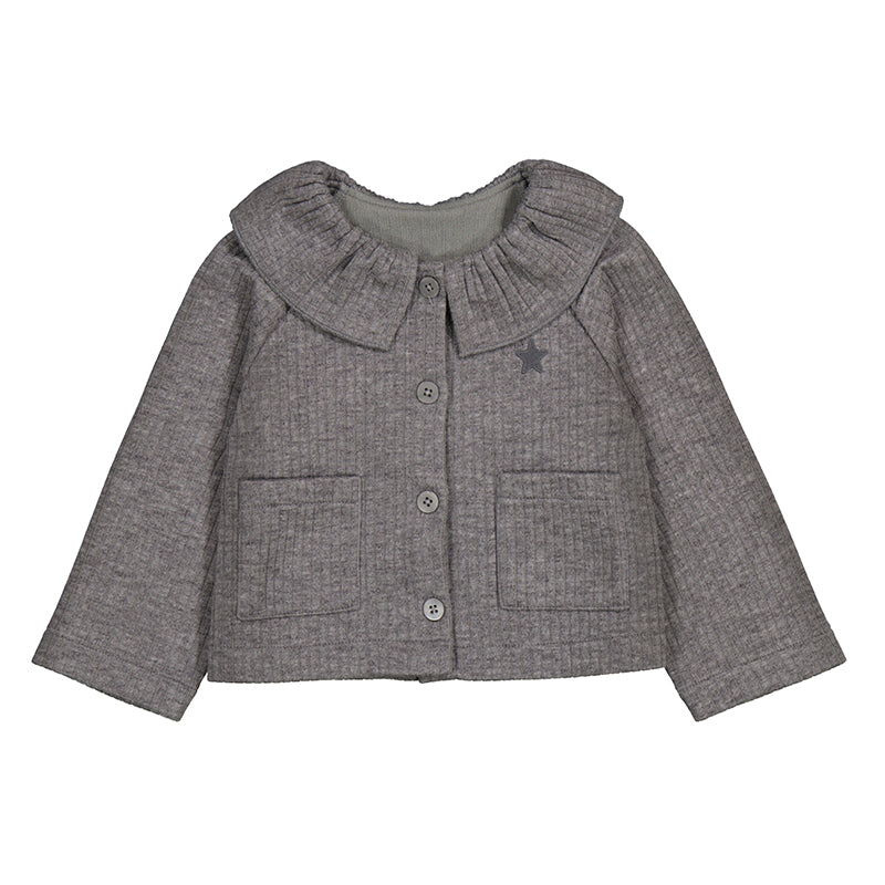 Knit Jacket 2431 Silver