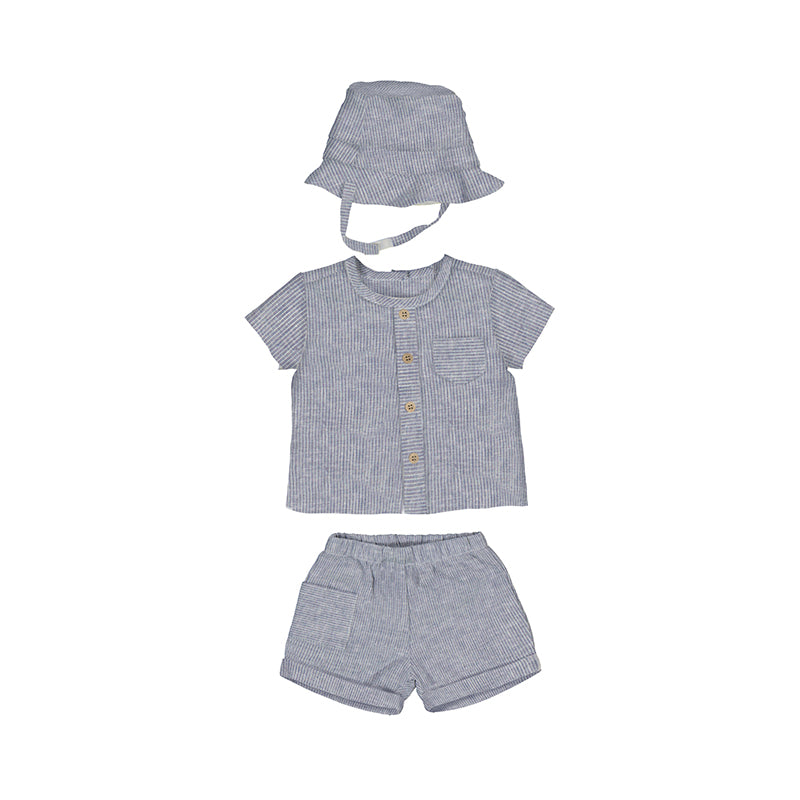 Shorts Shirt Set 1225 Star Blue