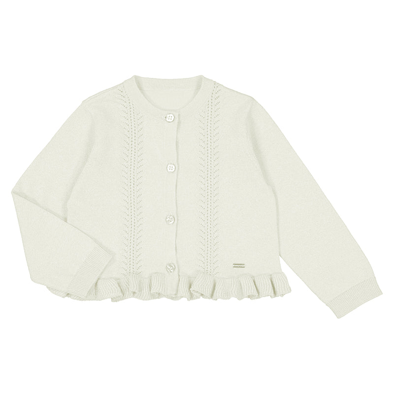 Knit Cardigan 1398 Natural