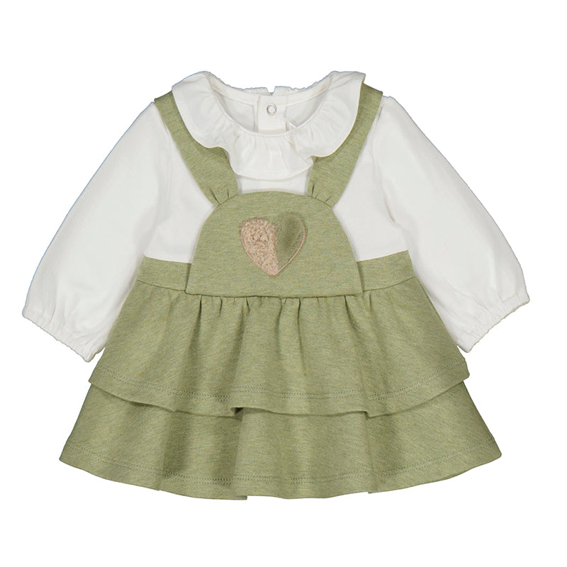 Dungaree Skirt Green 2801