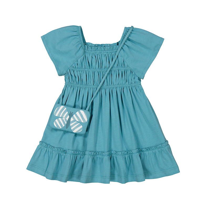Dress with Bag 1920 Emerald