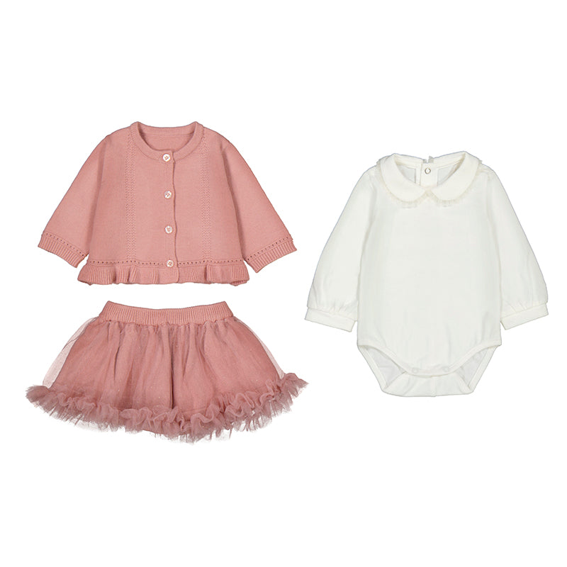 3 pc Skirt Set 2830 Petal