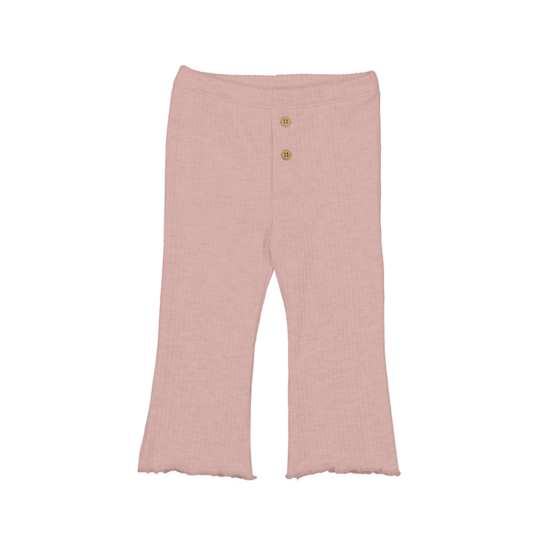 Ribbed Flare Legging 2735 Orchid