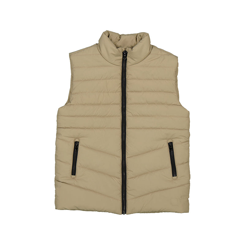 Padded Vest 4383 Cashew