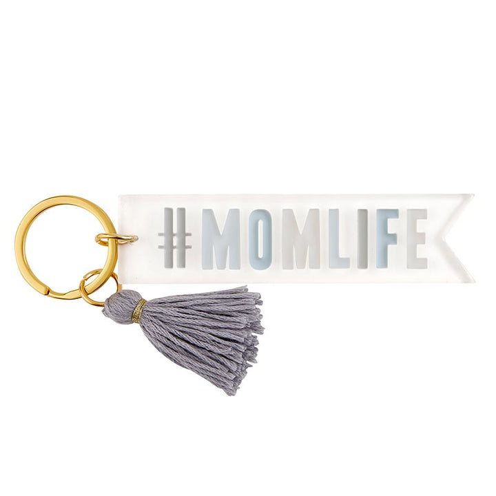 Acrylic Keychain- #MomLife