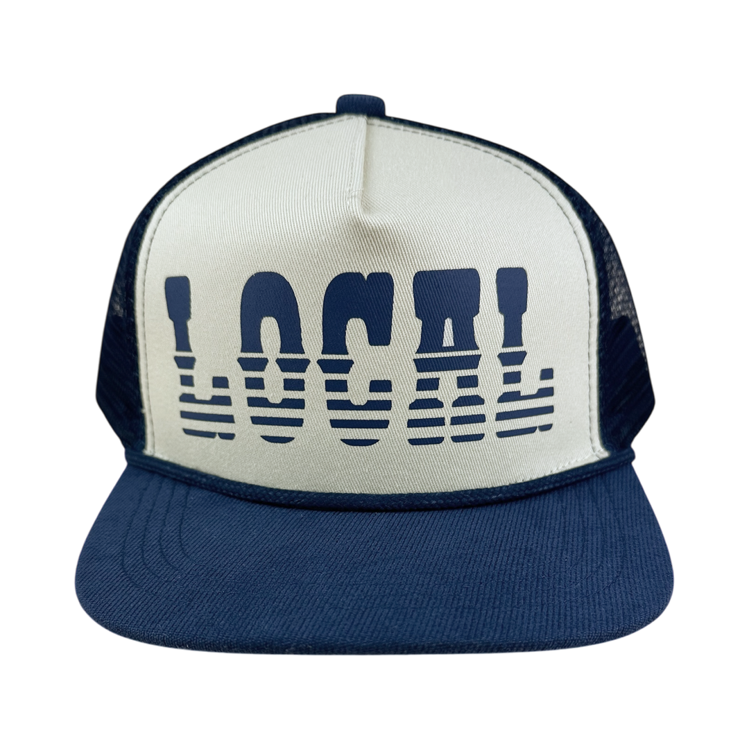 "Local" Trucker Hat - Navy