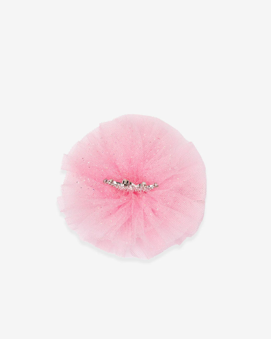 Crown Tutu Clip - Pink