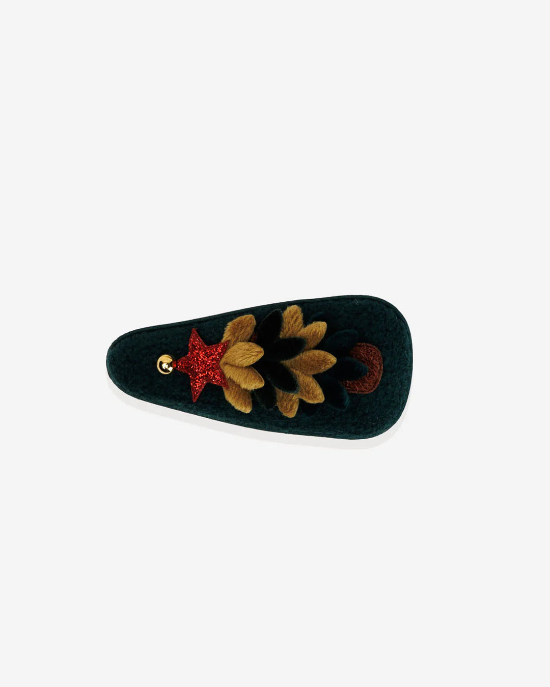 Christmas Tree Hairclip - Green
