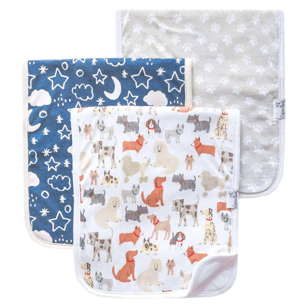 Rufus Burp Cloth Set (3 pack)