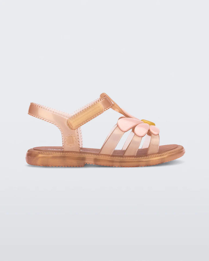 Mini Melissa Hip Bloomy Pearly Brown