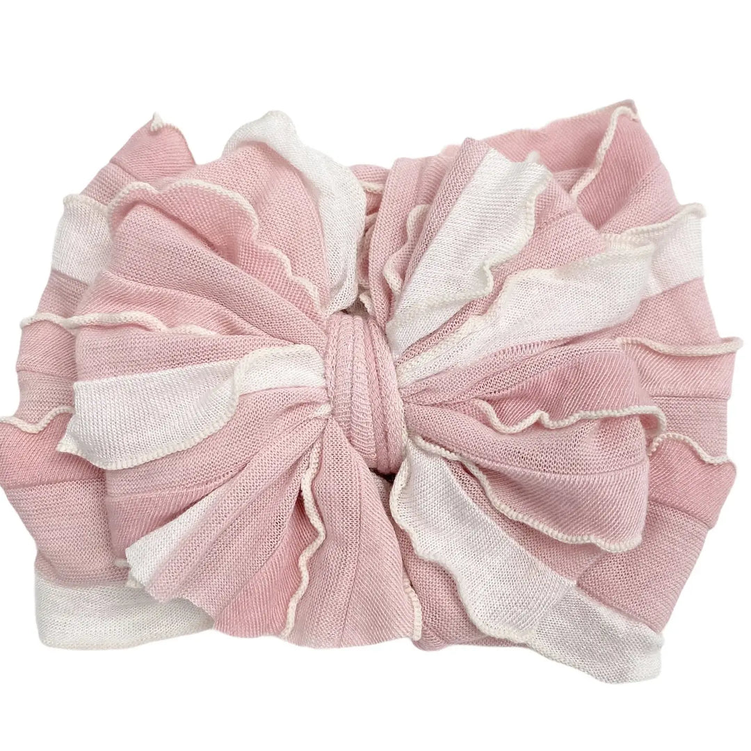 Tickled Pink Ruffled Headband
