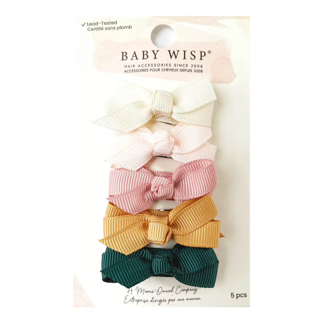 Chelsea Grosgrain Snap Clips - Enchanted