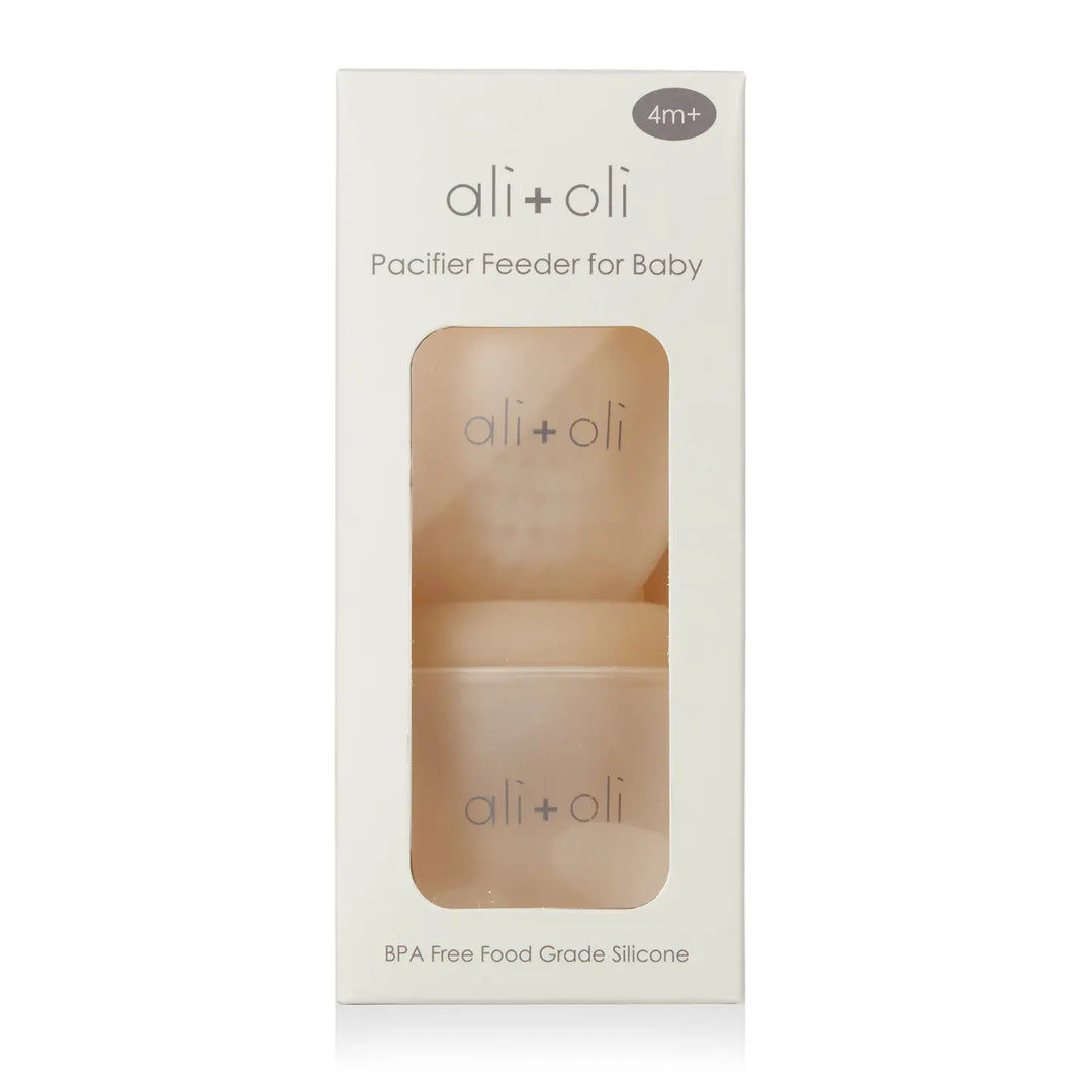 Silicone Food & Fruit Feeder (2 Sizes) Oat & Coco