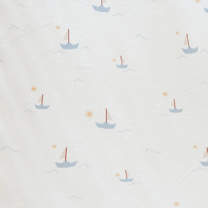 Mushroom Minky Stretch Luxe Crib Sheets