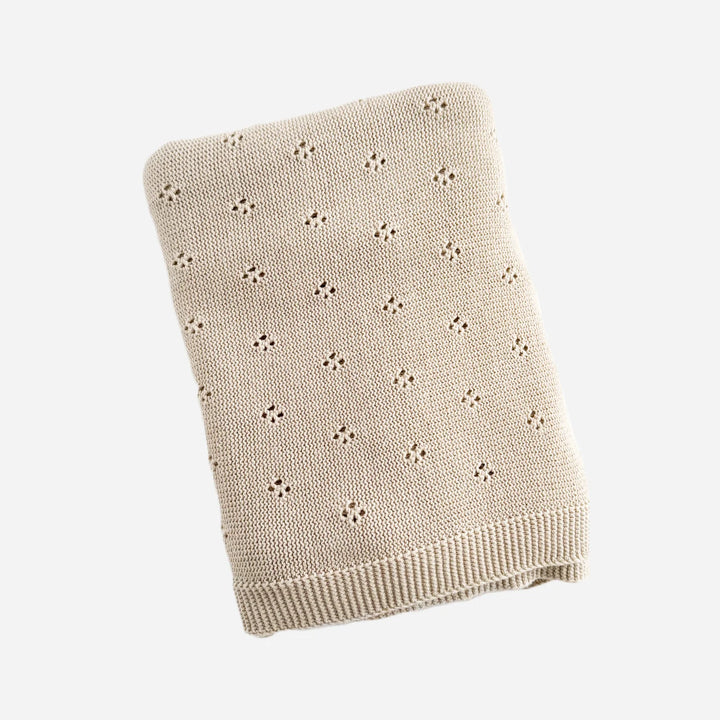 Heirloom Pique Blanket Birch
