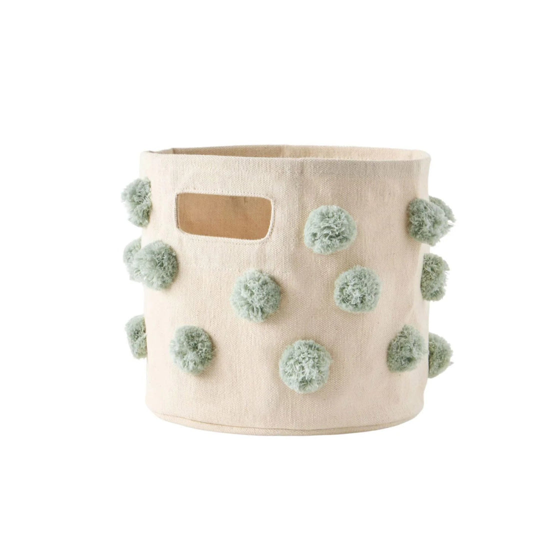 Pom Pom Basket Sea