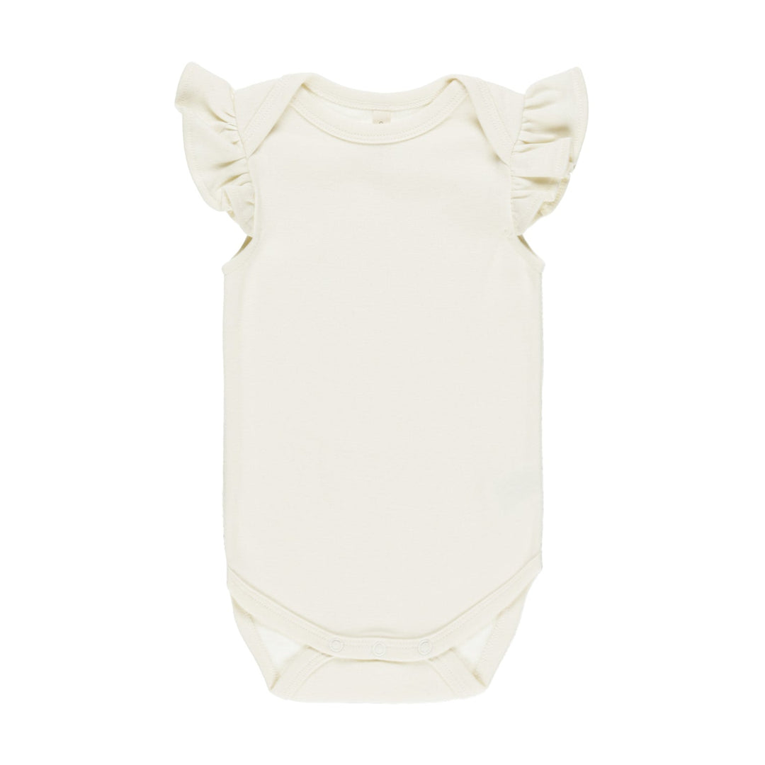 Flutter Sleeve Bodysuit - Ivory