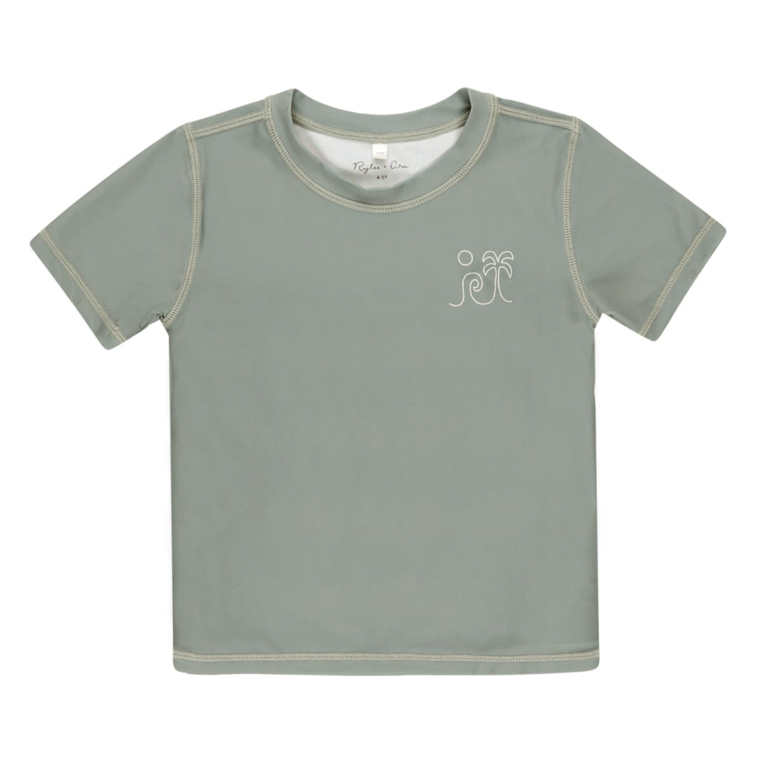 S/S RASHGUARD || EUCALYPTUS