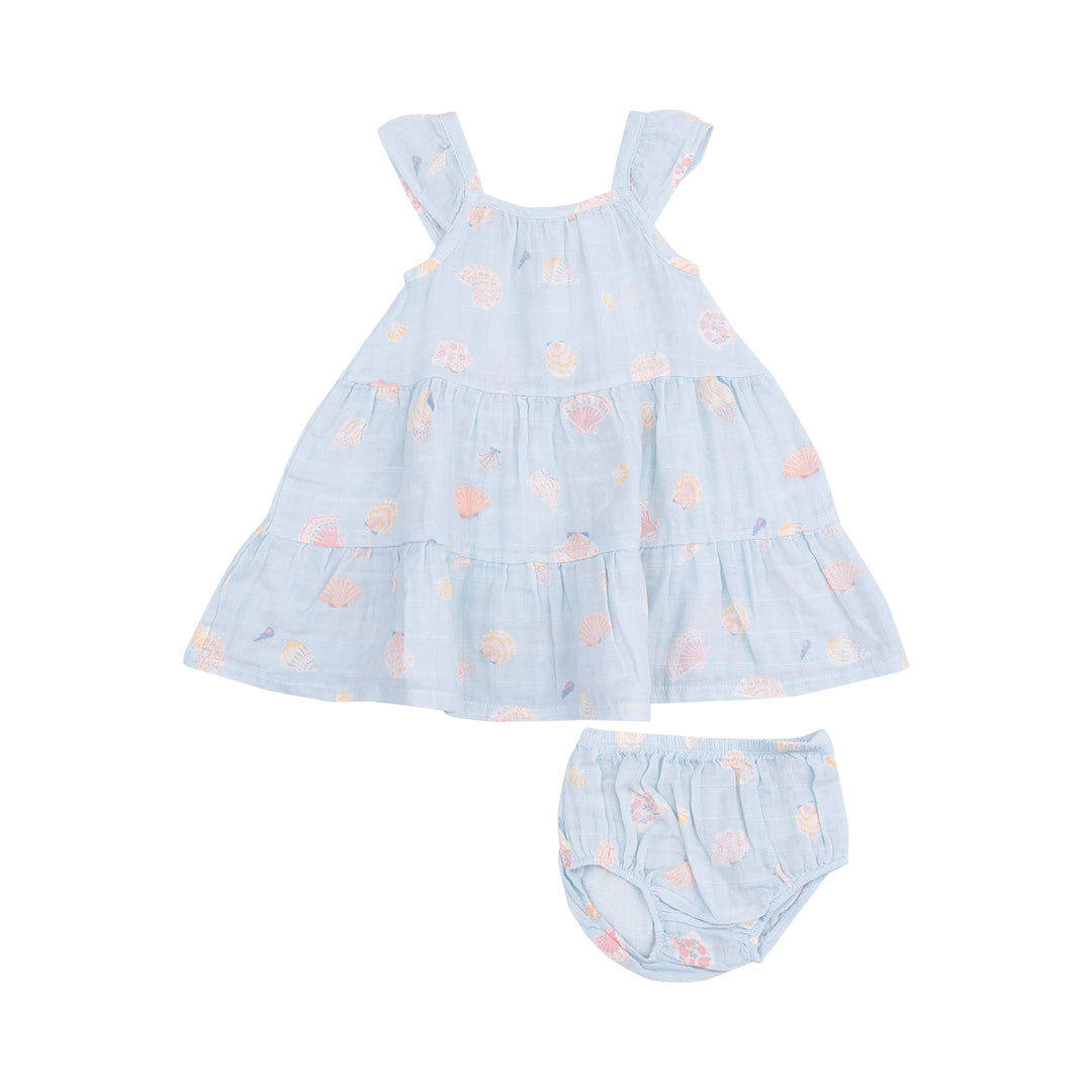 Pretty Seashells Twirly Sundress