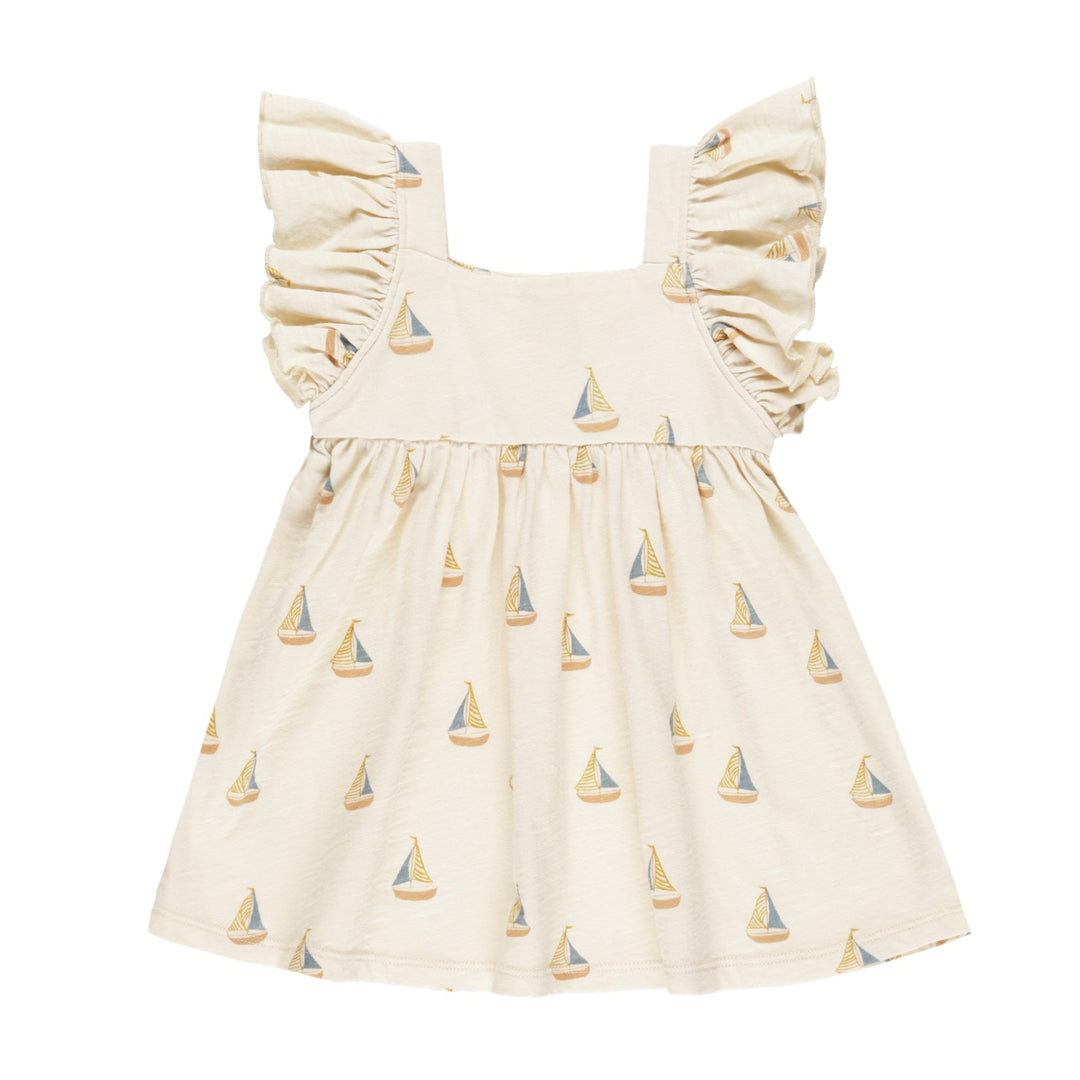 MARIPOSA DRESS || SAILBOATS